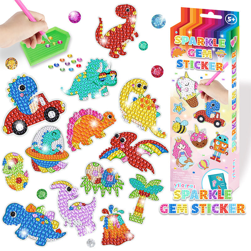 SparkleCraft - DIY Tekenfilm Diamant Schilderen voor Kinderen
