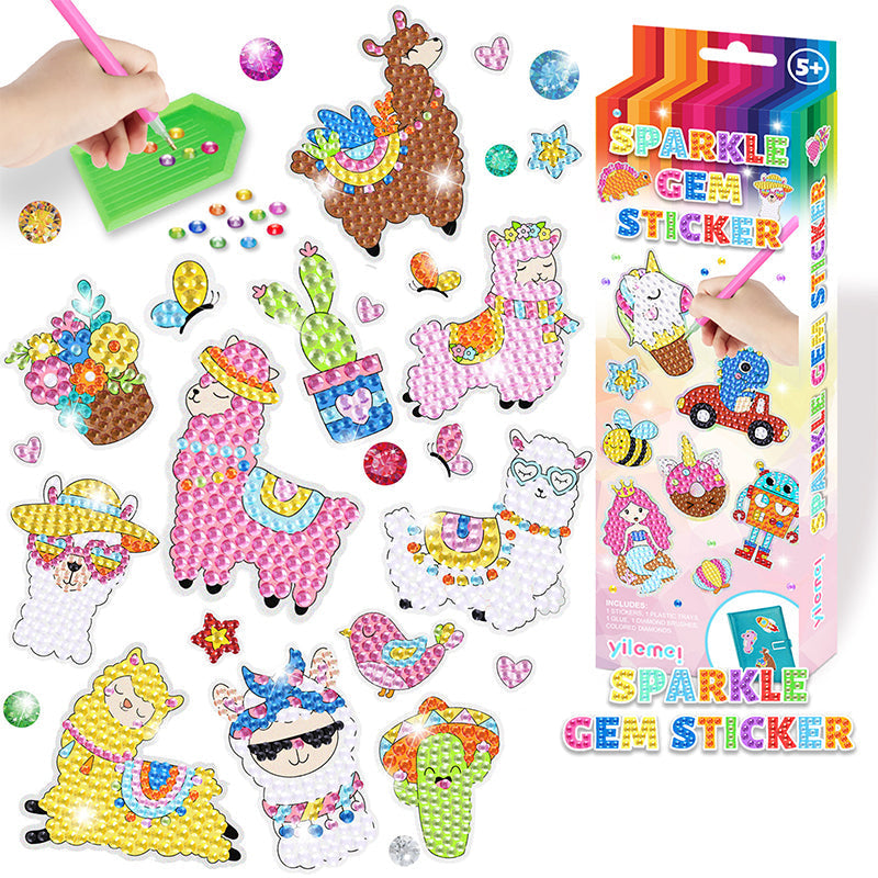 SparkleCraft - DIY Tekenfilm Diamant Schilderen voor Kinderen