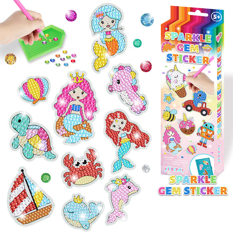 SparkleCraft - DIY Tekenfilm Diamant Schilderen voor Kinderen