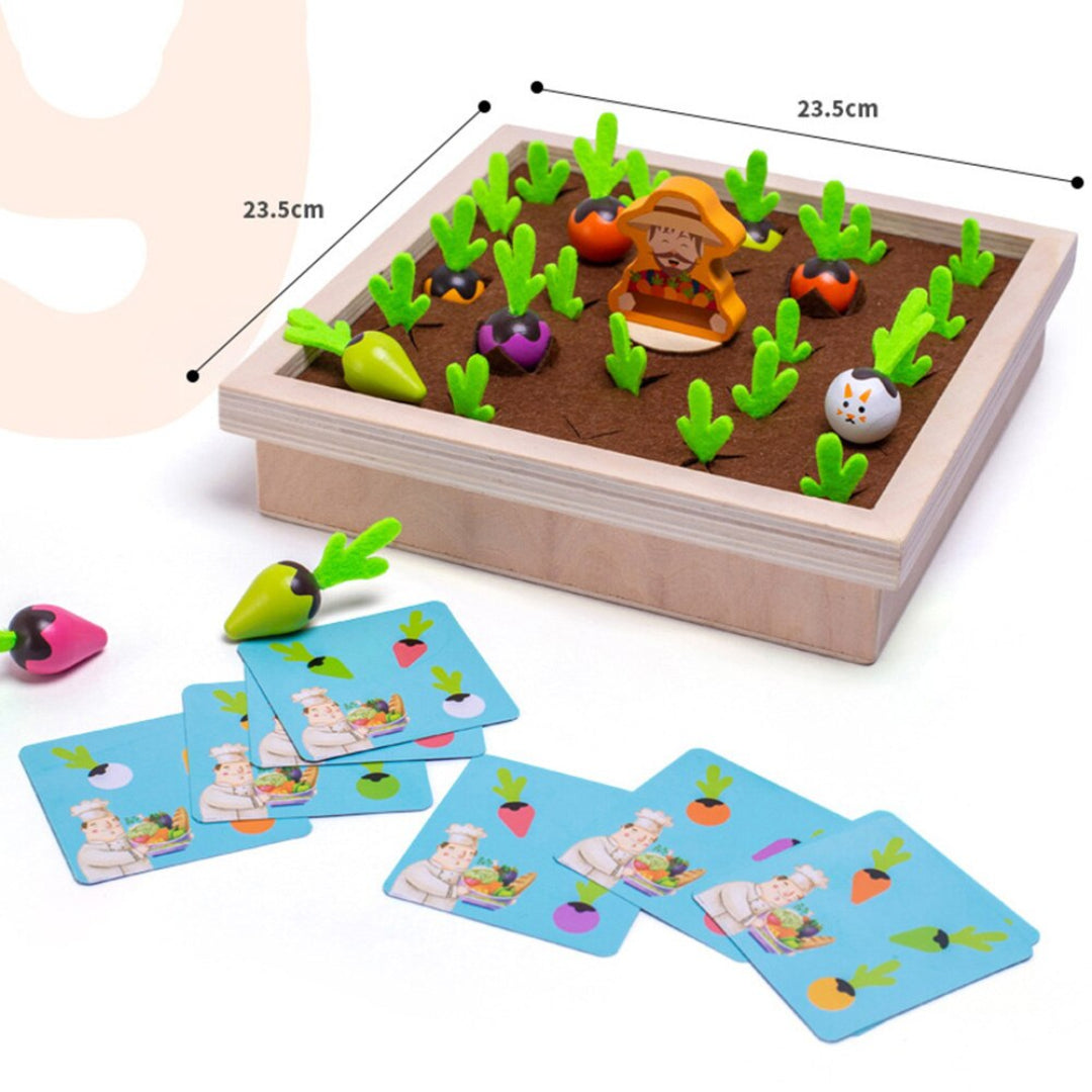 GrowGarden - Montessori Groente Speelset