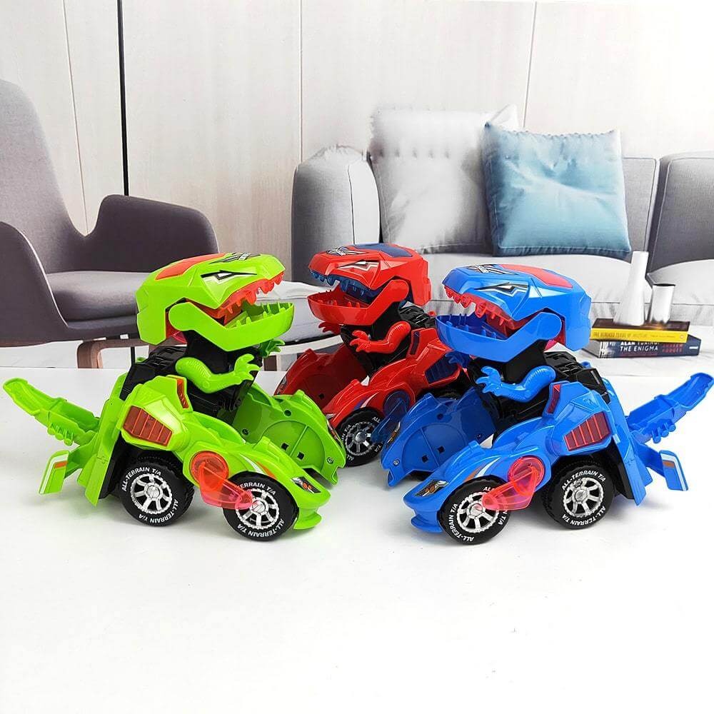 DinoBot - Transformeert van Auto naar Dino