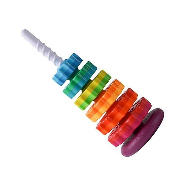 ColorSpin - Baby Spin Kleurrijke Stapeltoren