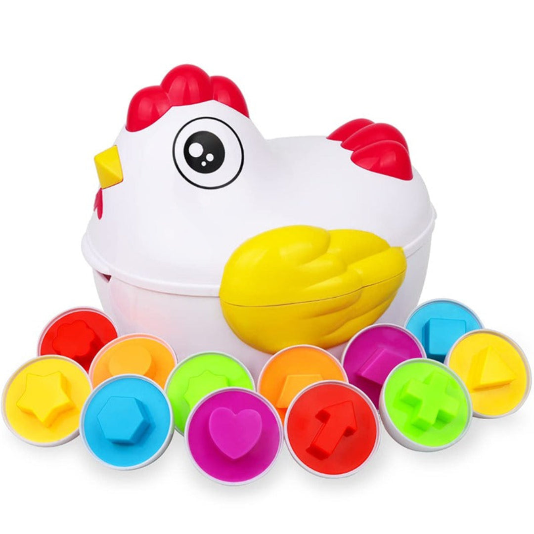 HatchHue - Kleur & Vorm Eieren Spel