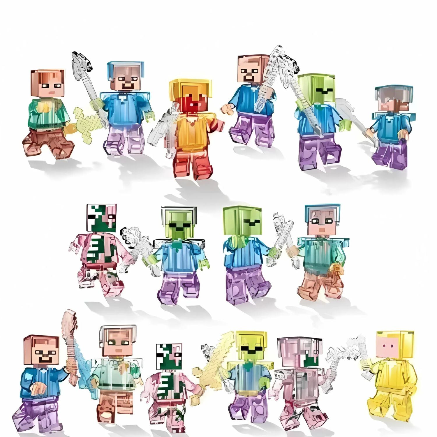 BlockBuddies – Figuren Verzameling voor Kinderen | Creatief Spelen, Duurzaam & Veilig, Vanaf 6 Jaar
