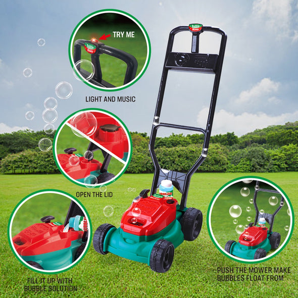 BubbleMower – Bellen Grasmaaier Speelgoed voor Kinderen vanaf 3 Jaar – Versterkt Motorische Vaardigheden en Buitenspelplezier
