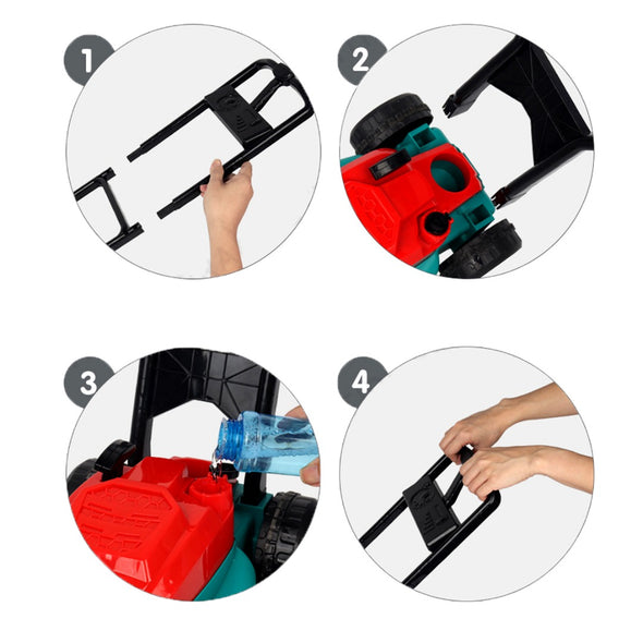 BubbleMower – Bellen Grasmaaier Speelgoed voor Kinderen vanaf 3 Jaar – Versterkt Motorische Vaardigheden en Buitenspelplezier