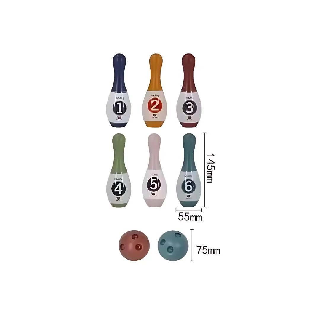 StrikeTots – Mini Bowling Set voor Kinderen vanaf 3 Jaar