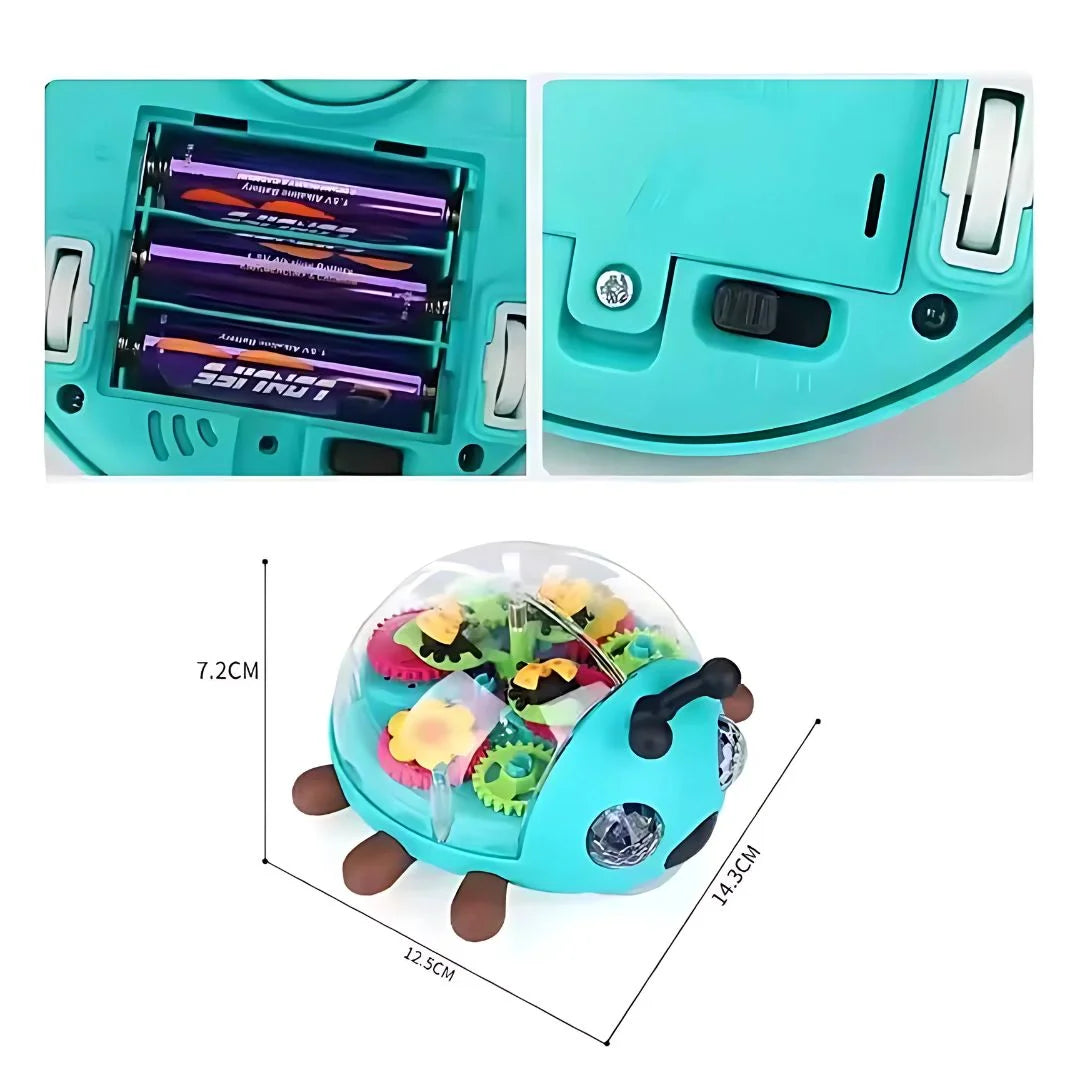 MelodyBug – Muzikale Kever Speelgoed met Wieltjes | Vanaf 1 Jaar