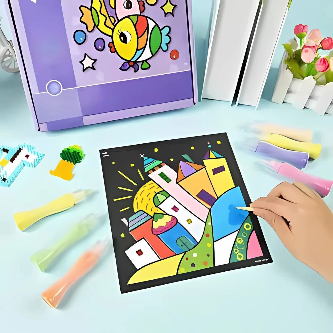 ArtCraft Zand Schilder Kit – Creatief Knutselen – Vanaf 5 Jaar