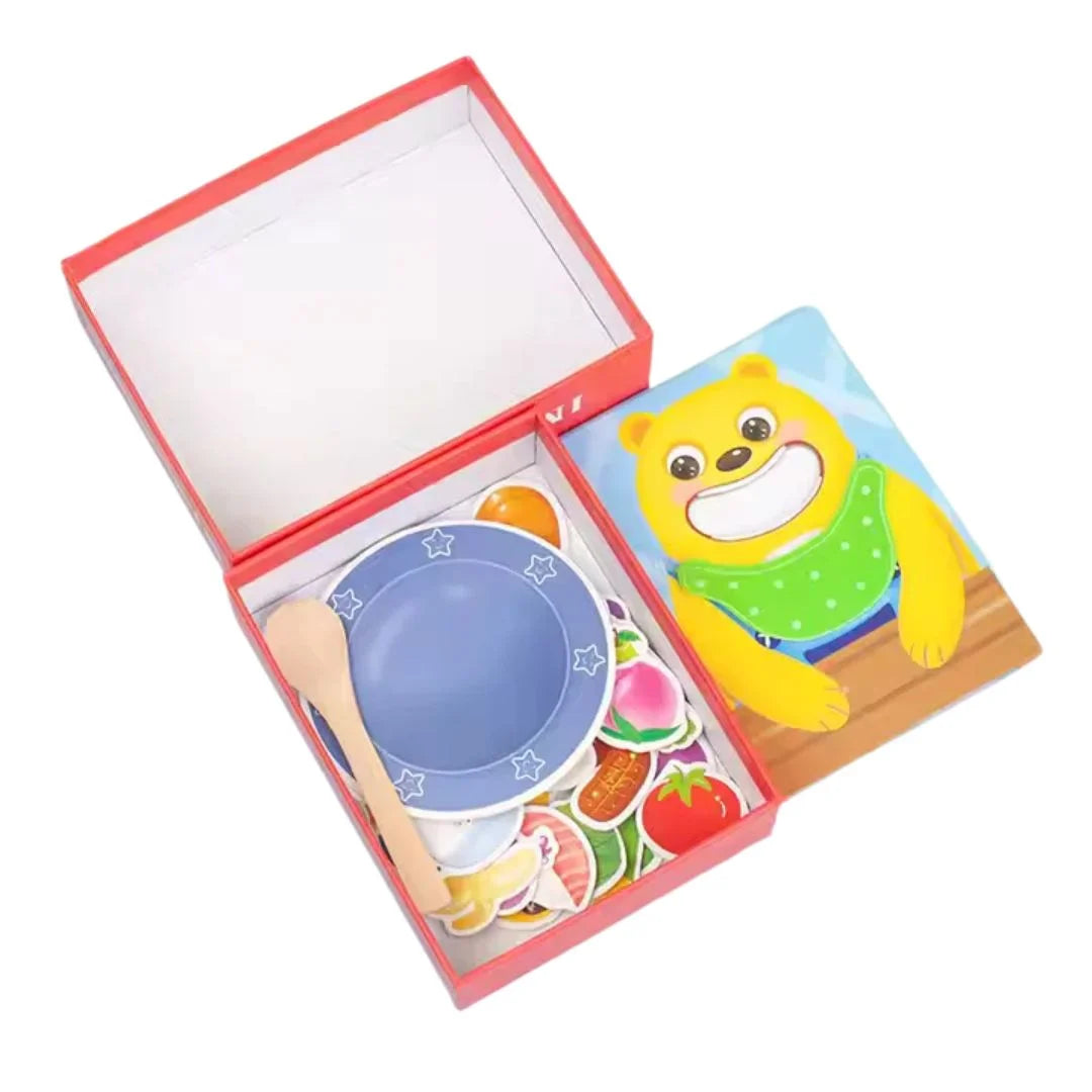 SnackBear - Voer de beer speelgoed voor kleuters