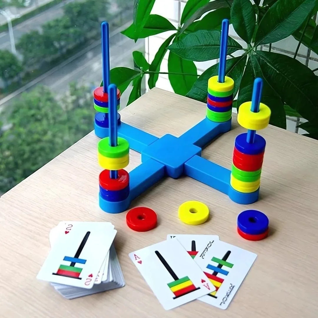 MagniStack – Magnetisch Kleur Stapel- & Sorteerspel voor Kinderen vanaf 3 Jaar