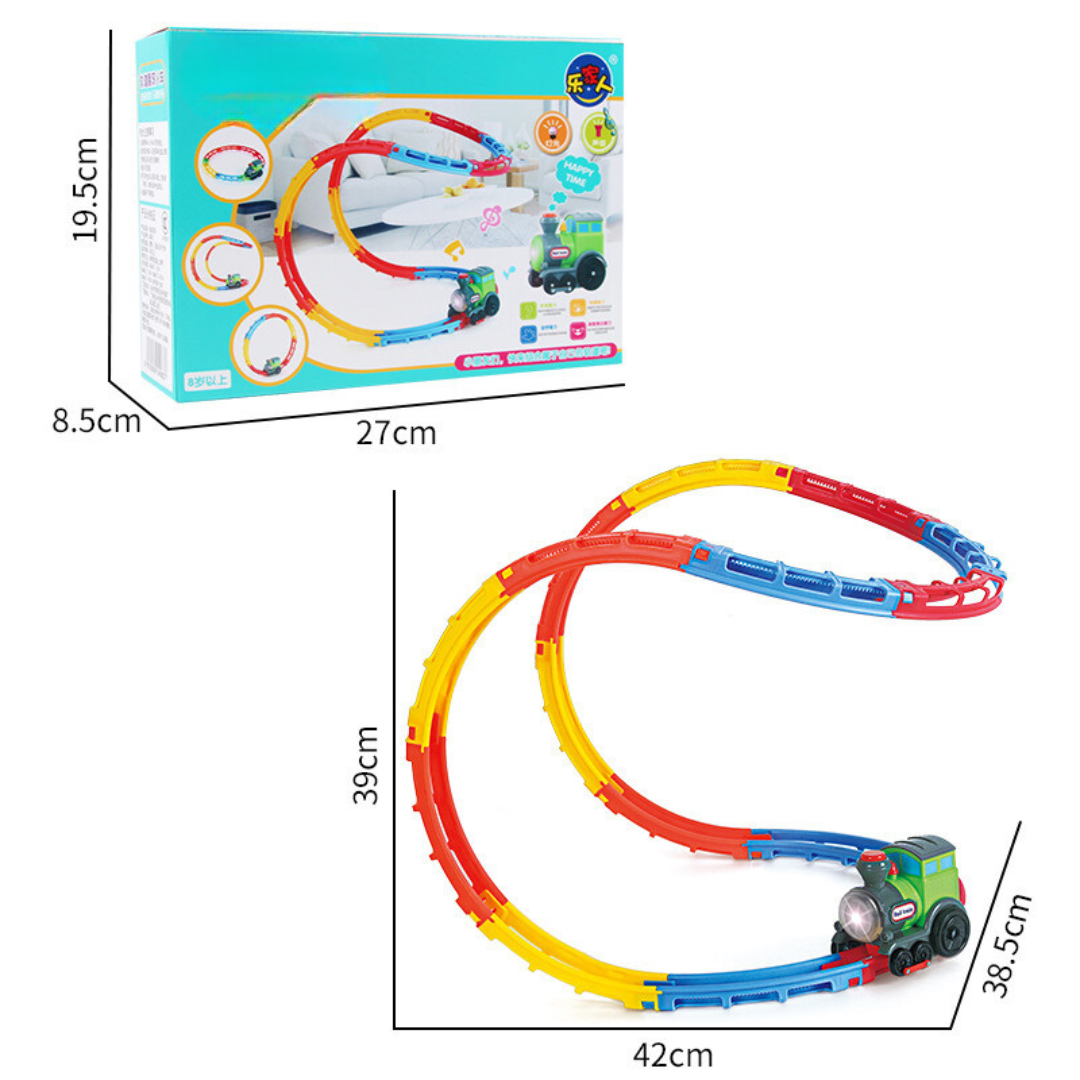 RailRush - Interactieve speelgoed motorset met licht en geluid