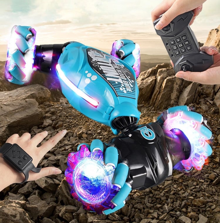 StuntCar - 360° LED Lichte Afstandsbediening Auto