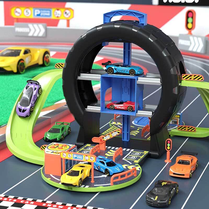 WheelWorld - Adventure Toys Puzzel Auto Sporen Speelsets