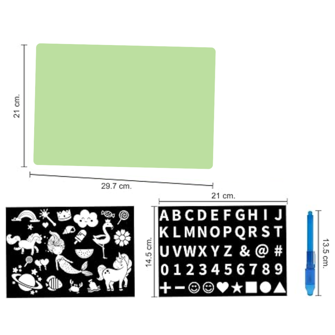 LightCraft - Luminous Board voor Kinderen