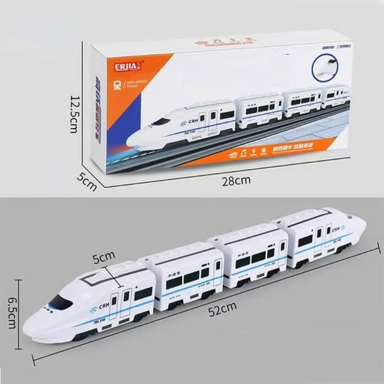 SuperTrain - Hoge snelheid spoorwegmodel elektrische trein speelgoed