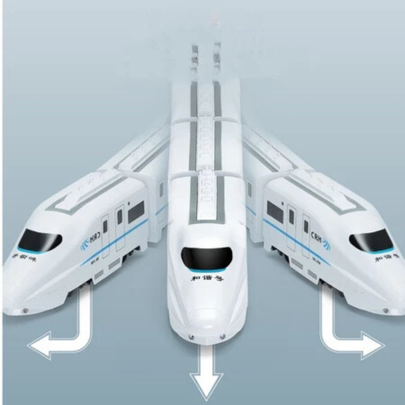 SuperTrain - Hoge snelheid spoorwegmodel elektrische trein speelgoed