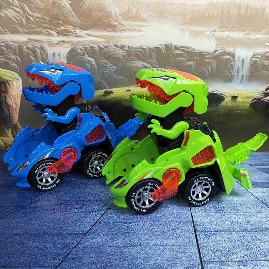 DinoBot - Transformeert van Auto naar Dino