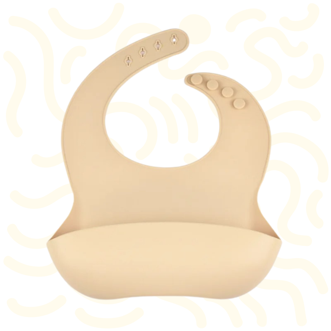 ComfyBib- Siliconen Baby Slabbetjes Waterdicht