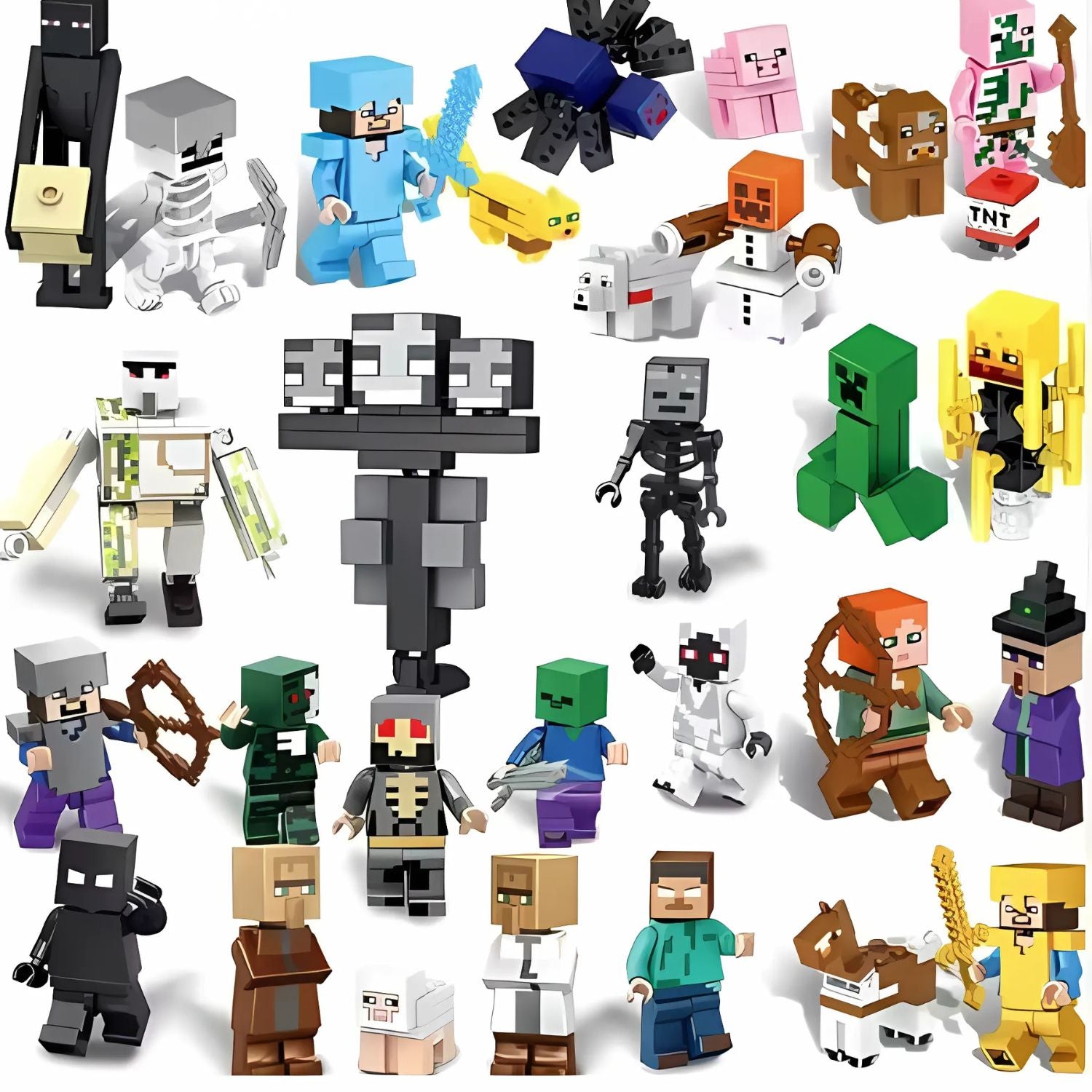BlockBuddies – Figuren Verzameling voor Kinderen | Creatief Spelen, Duurzaam & Veilig, Vanaf 6 Jaar