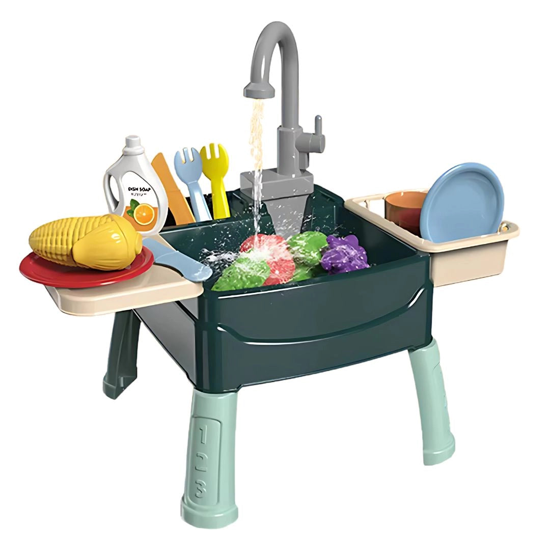Sinksy – Waterspeelgoot & Keukentafel voor Kinderen – Rollenspel – Vanaf 3 Jaar
