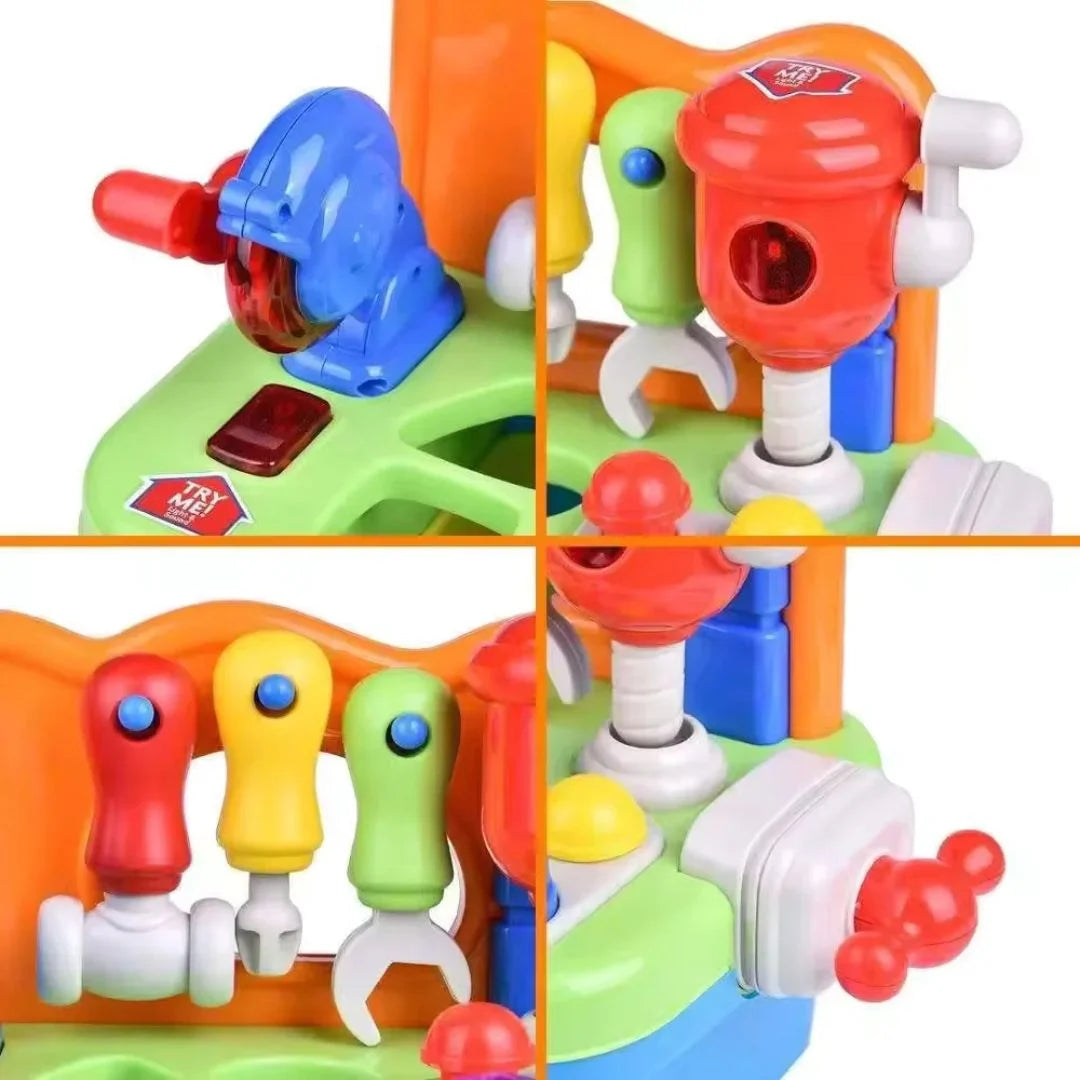 ToolMate – Kinder Werkbank Speelset – Bouw & Speelplezier – Vanaf 3 Jaar