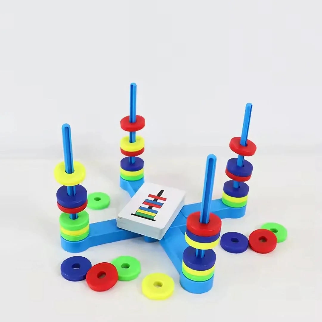 MagniStack – Magnetisch Kleur Stapel- & Sorteerspel voor Kinderen vanaf 3 Jaar