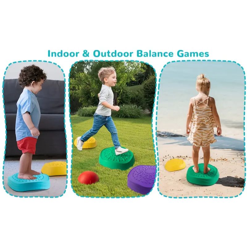 Step&Balance – Sensorische Balansstenen voor Kinderen vanaf 3 Jaar – Versterkt Evenwicht & Beweging