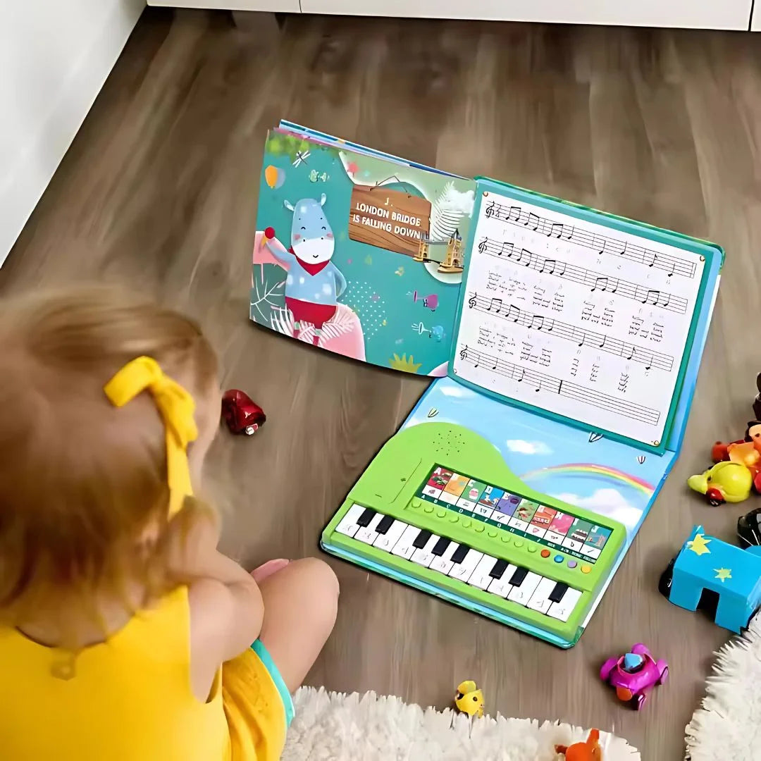 KeyTunes – Muzikaal Pianoboek voor Kinderen vanaf 3 Jaar | Vroeg Muziek Spelen & Leren