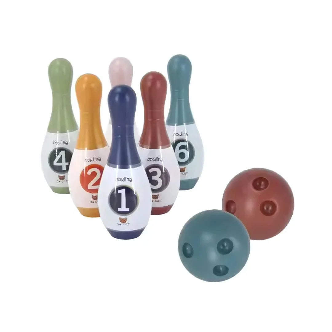 StrikeTots – Mini Bowling Set voor Kinderen vanaf 3 Jaar