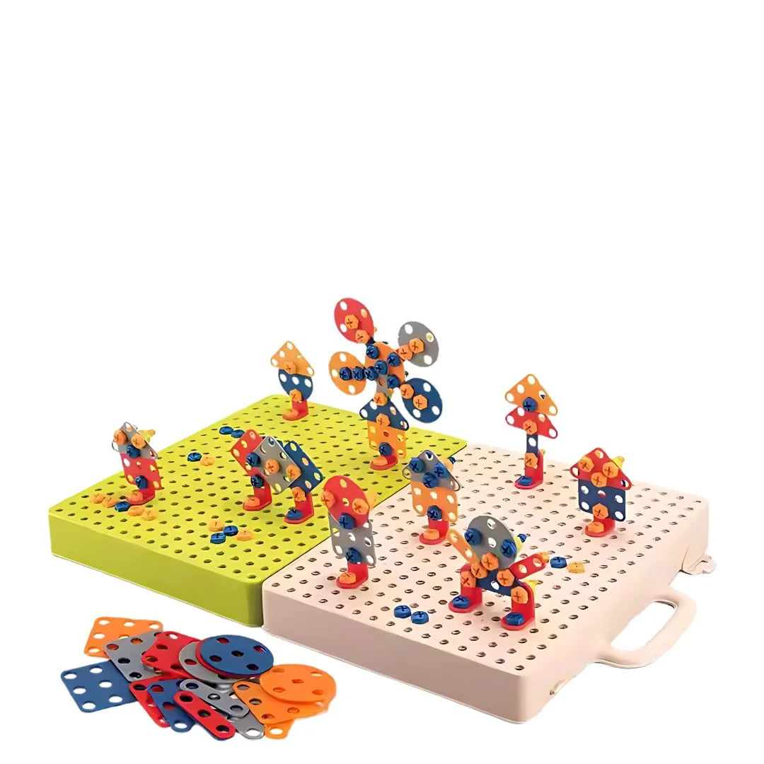 DinoConstruct – Dino Boor & Bouwset STEM Speelgoed Kinderen 3+