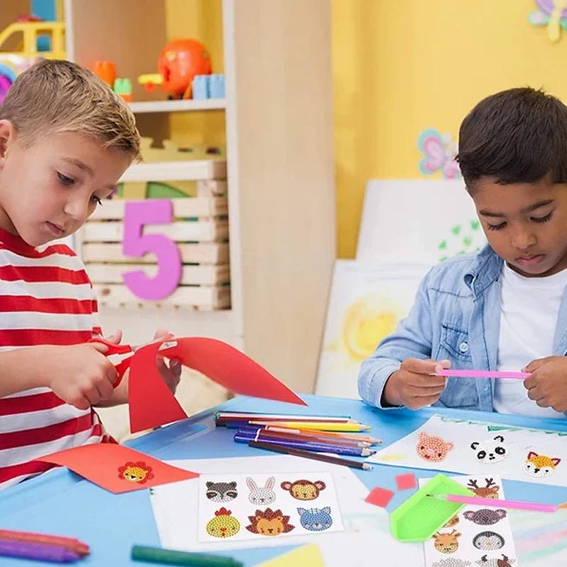 SparkleCraft - DIY Tekenfilm Diamant Schilderen voor Kinderen