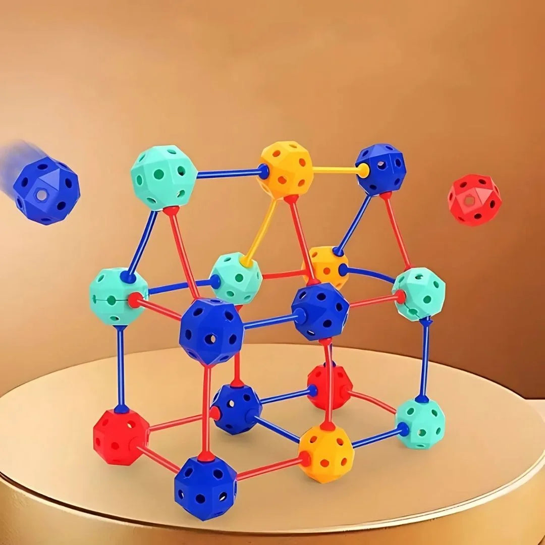 CreativeBuild – 3D Geometrische Bouwblokken Voor Kinderen Vanaf 3 Jaar – Verbetert Fijne Motoriek