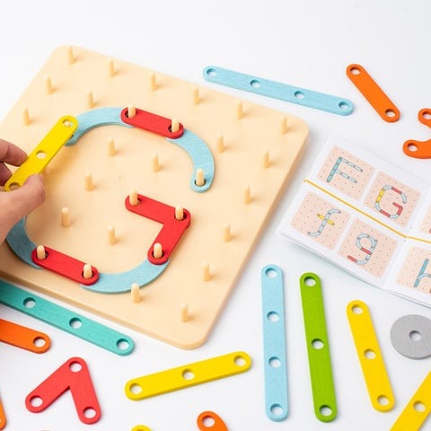 PuzzleBoard - Montessori Puzzel Spel Bord