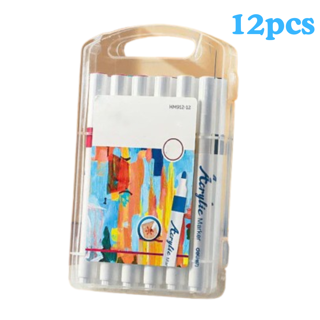 DoodleDrive Acrylstiften Set – Teken op Alles – Vanaf 3 Jaar