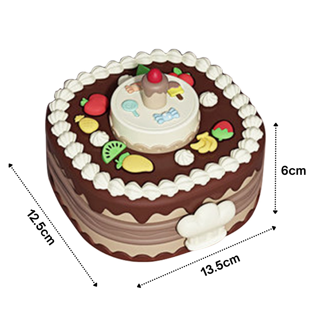 TreatTools - Kleurrijke Taart Modelleerset voor kinderen vanaf 3 jaar - Bakken, vormen en fantaseren
