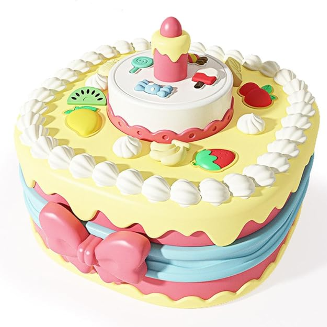 TreatTools - Kleurrijke Taart Modelleerset voor kinderen vanaf 3 jaar - Bakken, vormen en fantaseren