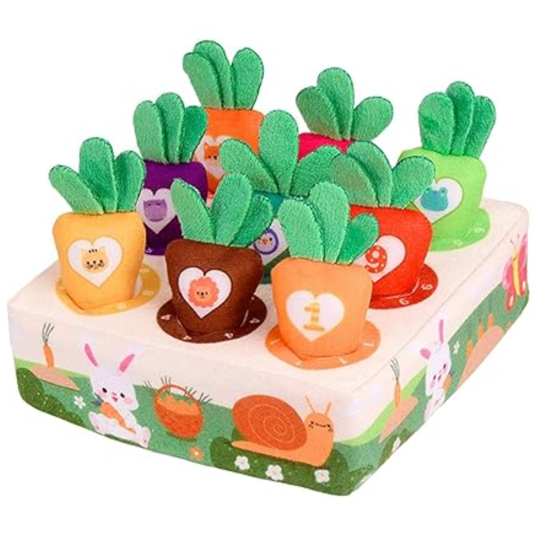 CarrotClasp - Vaardigheid Bouwer Knuffel Speelgoed