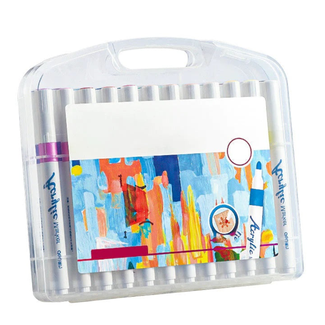 DoodleDrive Acrylstiften Set – Teken op Alles – Vanaf 3 Jaar