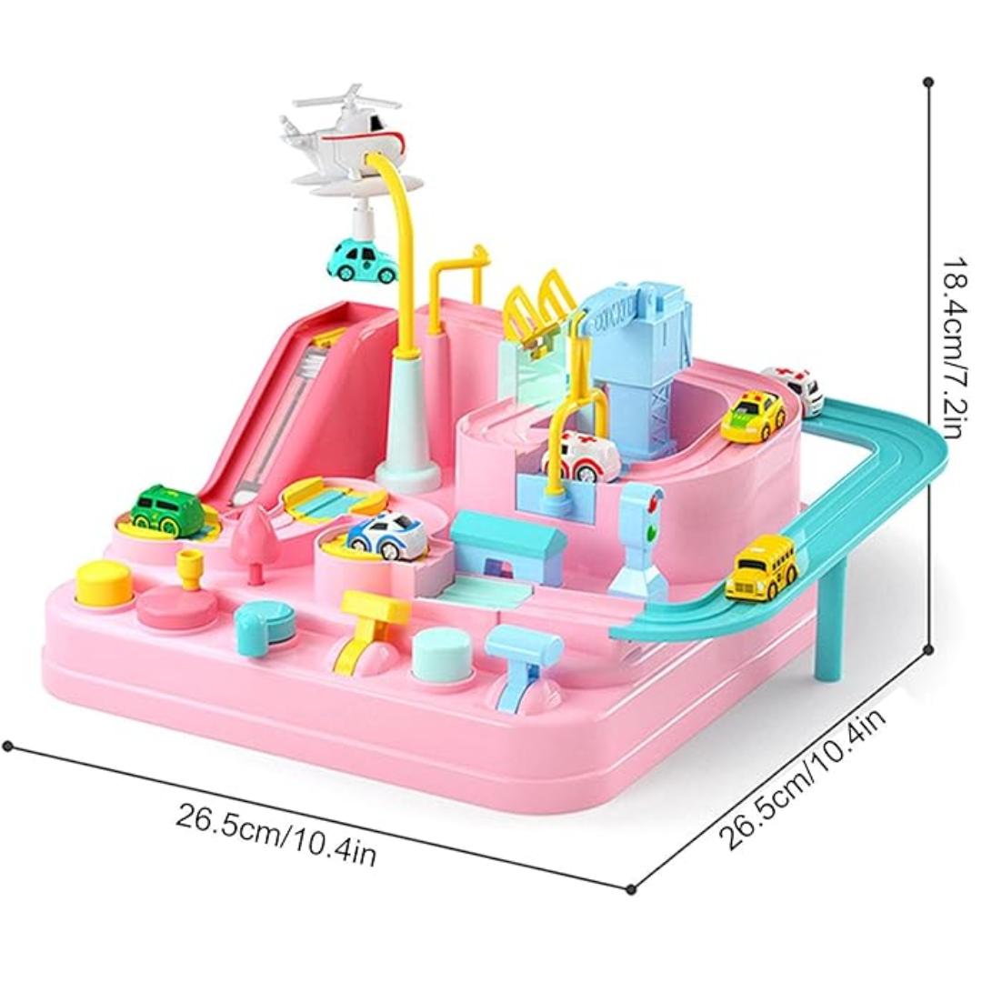 CityCircuit - Logisch auto-avontuur voor kinderen vanaf 3 jaar - Bouwt focus en hersenkracht op