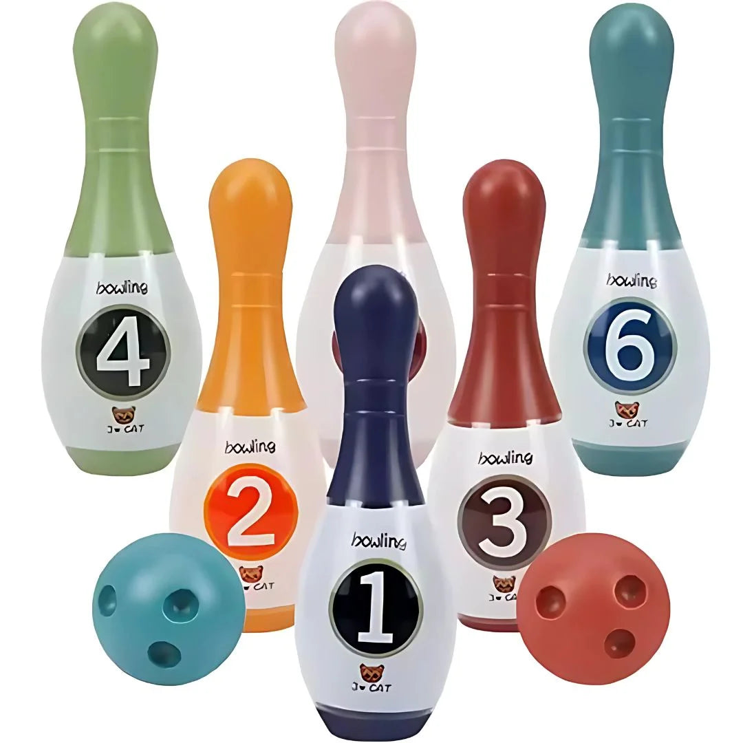 StrikeTots – Mini Bowling Set voor Kinderen vanaf 3 Jaar