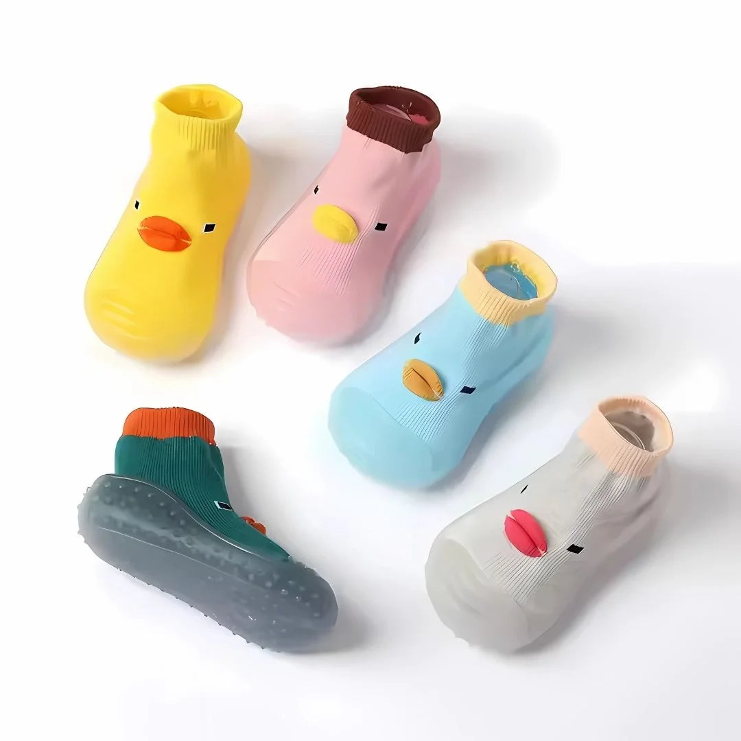 TinySteps - Baby Slip-On Schoensokken vanaf 6 Maanden - Zacht Antislip Comfort