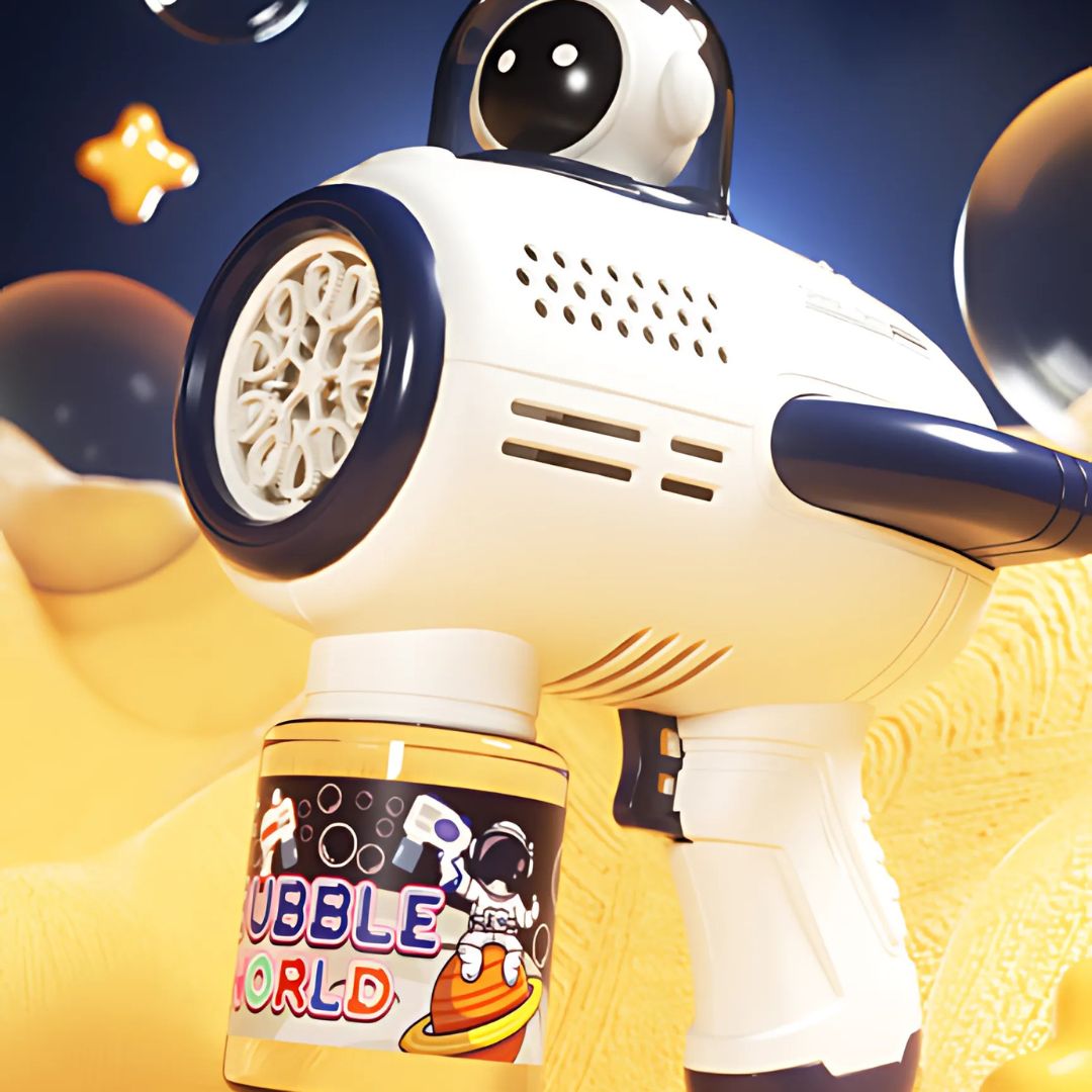 BubbleBot – Astronaut Bellenmachine voor Kinderen vanaf 3 Jaar – Stimuleert Fantasie en Buitenspeelplezier