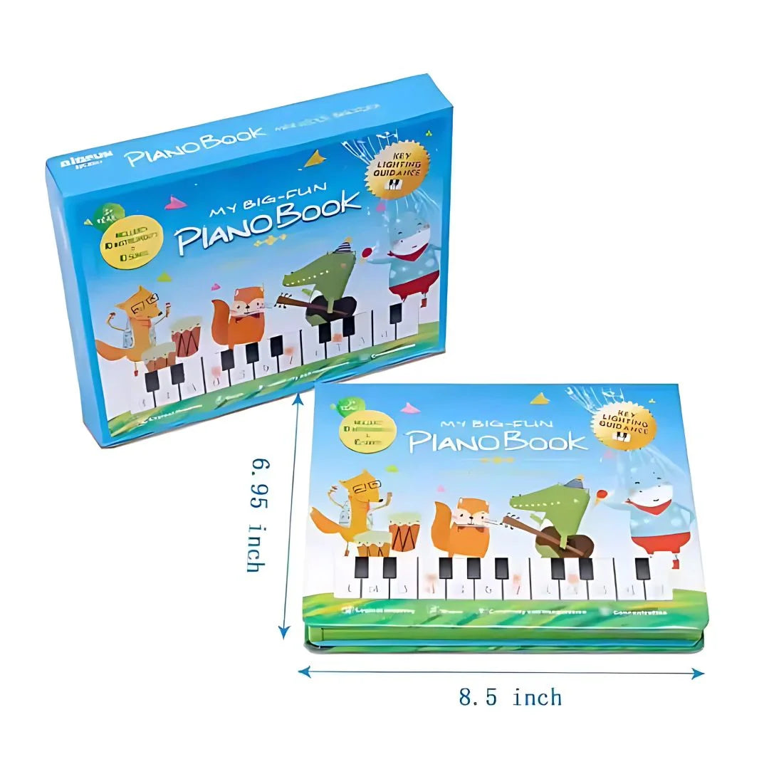 KeyTunes – Muzikaal Pianoboek voor Kinderen vanaf 3 Jaar | Vroeg Muziek Spelen & Leren