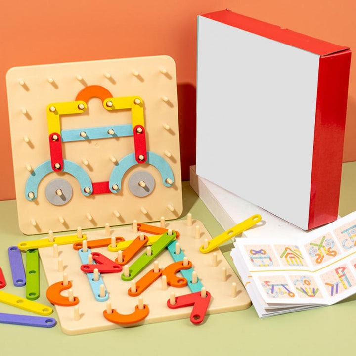 PuzzleBoard - Montessori Puzzel Spel Bord