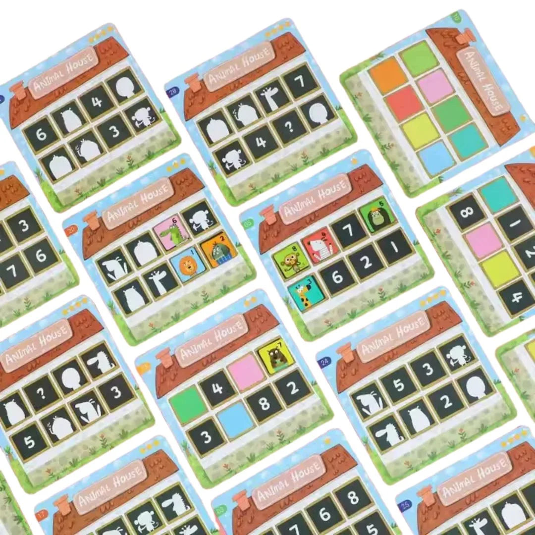 LogicPals Magnetisch Logicaspel – Montessori Dierenspel – Vanaf 4 Jaar