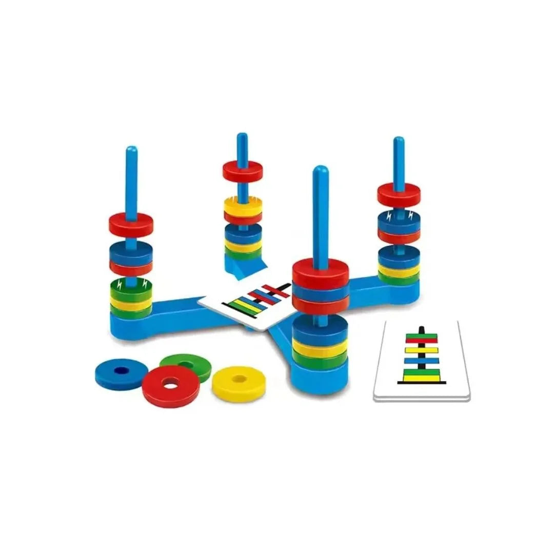 MagniStack – Magnetisch Kleur Stapel- & Sorteerspel voor Kinderen vanaf 3 Jaar