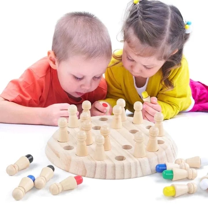MemoryMinds- Leuk houten geheugenspel voor het ontwikkelen van cognitieve vaardigheden