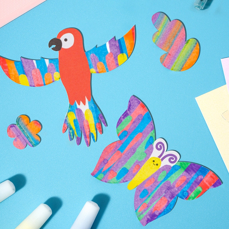 RainbowCraft - DIY kleurrijke wenskaarten