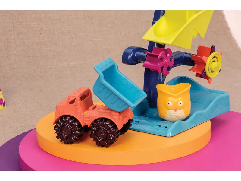 SplashTruck – Watermolen en Kiepwagen Speelgoed voor Kinderen vanaf 18 maanden – Stimuleert Zintuiglijk en Buiten Spelen